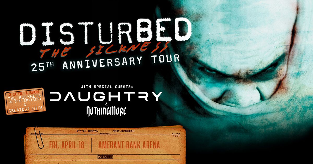 Disturbed - The Sickness 25th Anniversary Tour