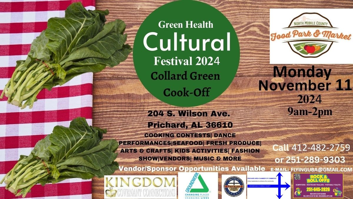 5th Annual Green Health Cultural Festival and Collard Greens Cookoff