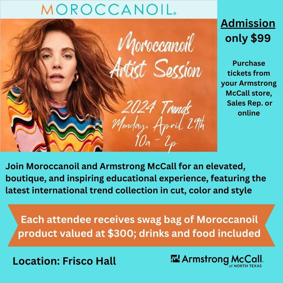 MoroccanOil Artist Session