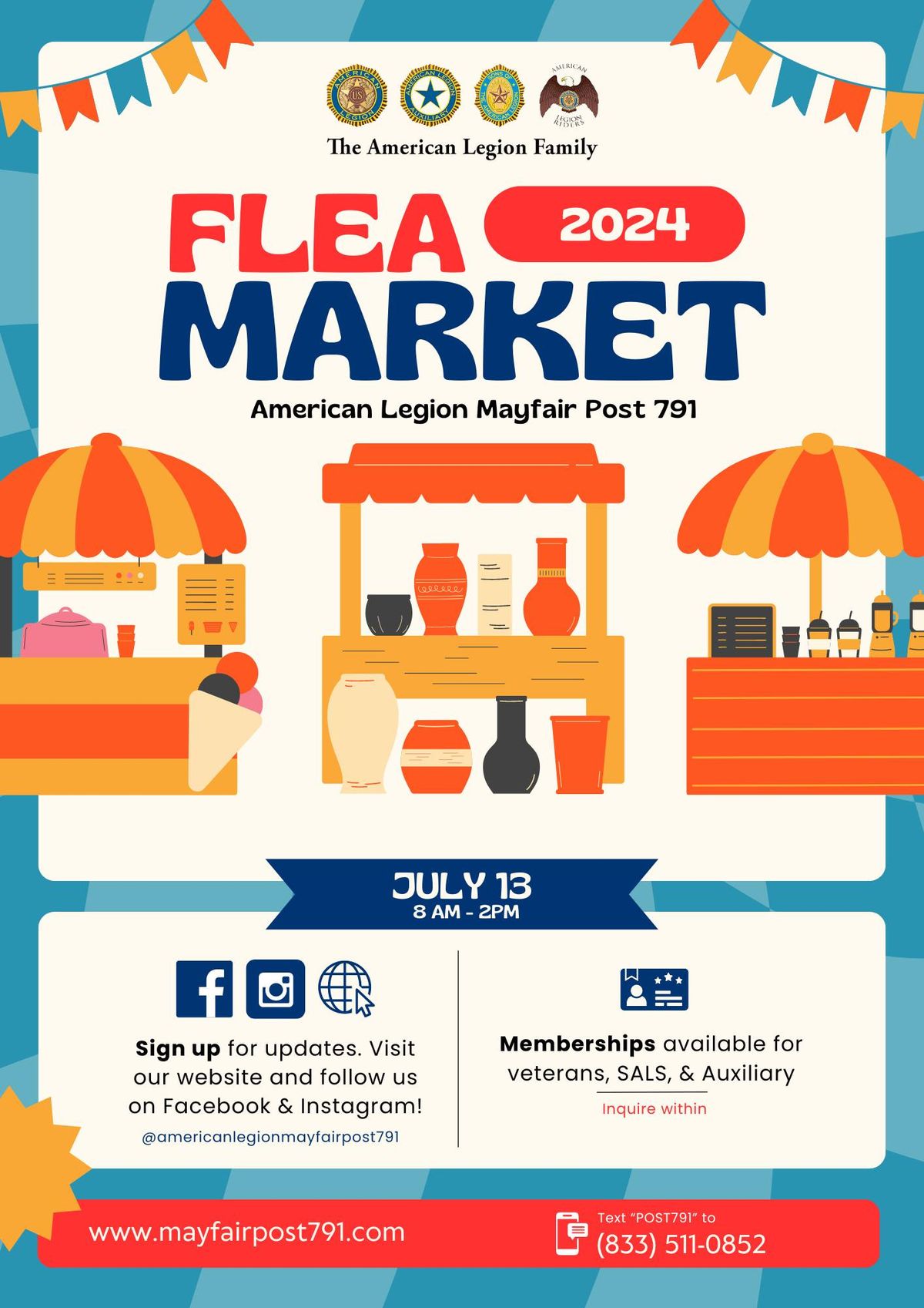 Mayfair Post 791 Flea Market 2024