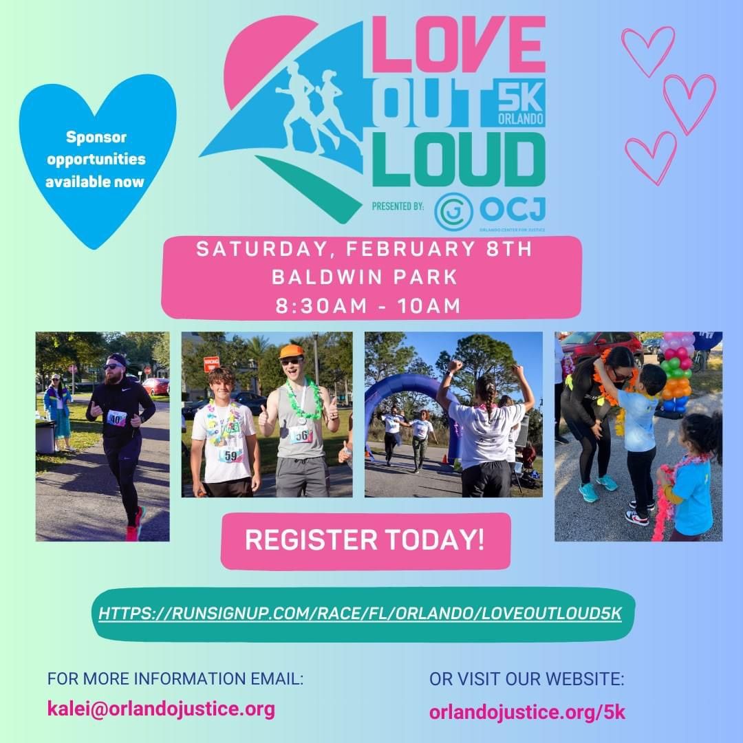 Orlando Center for Justice\u2019s LOL 5K!