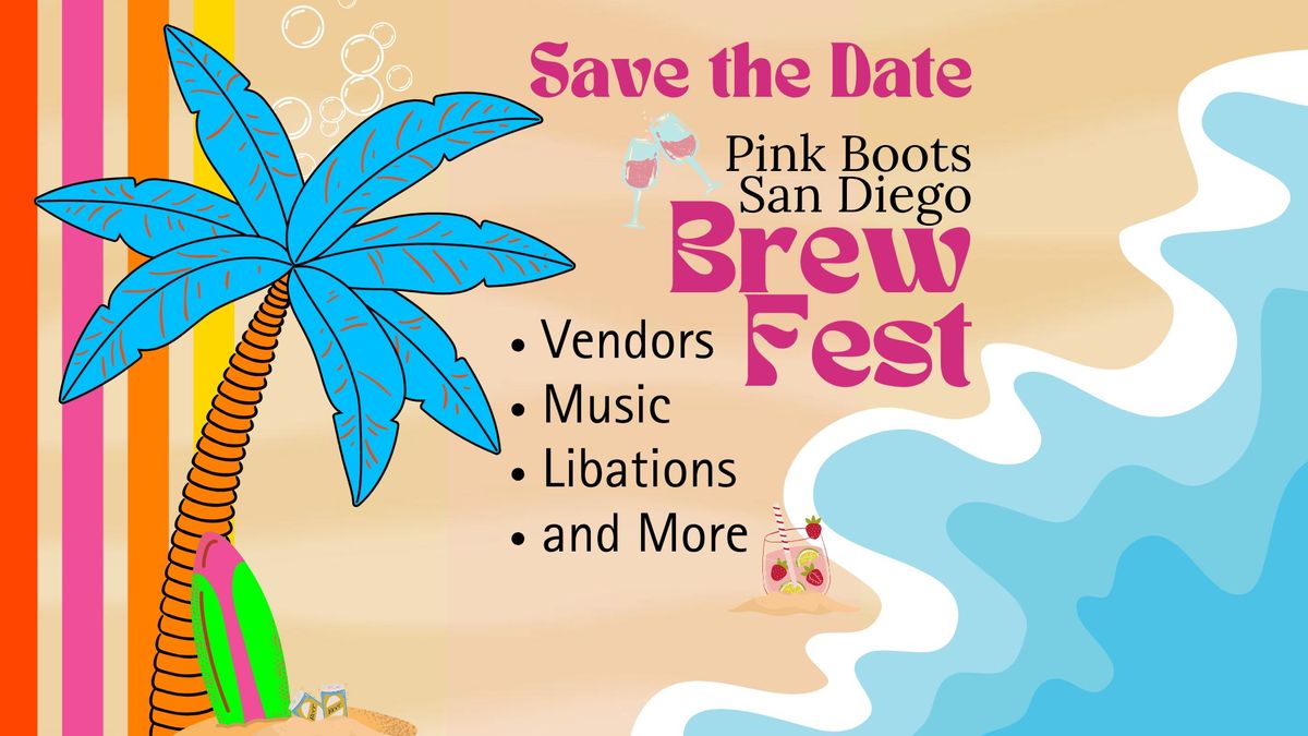 Pink Boots San Diego Brew Fest