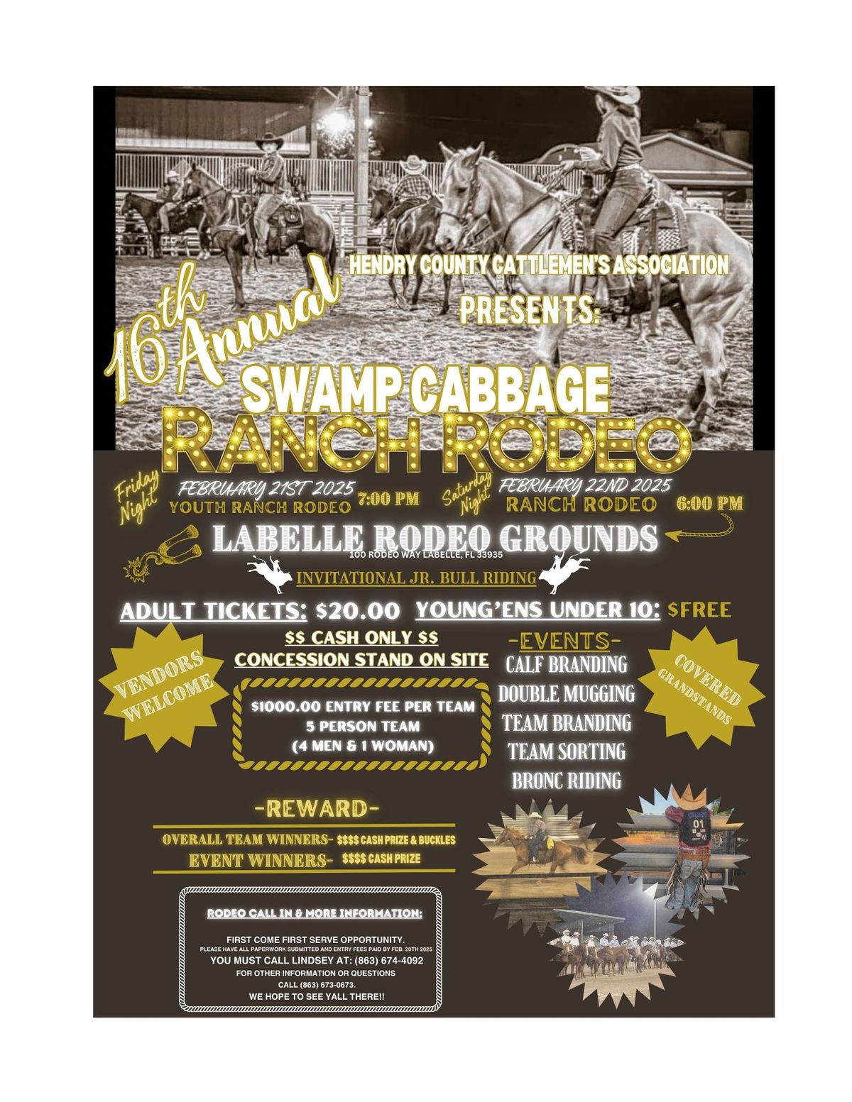 LaBelle Swamp Cabbage Ranch Rodeo