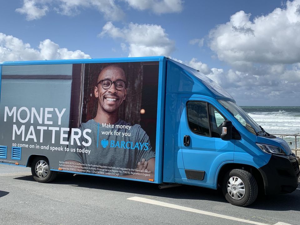 Barclays Bank Van