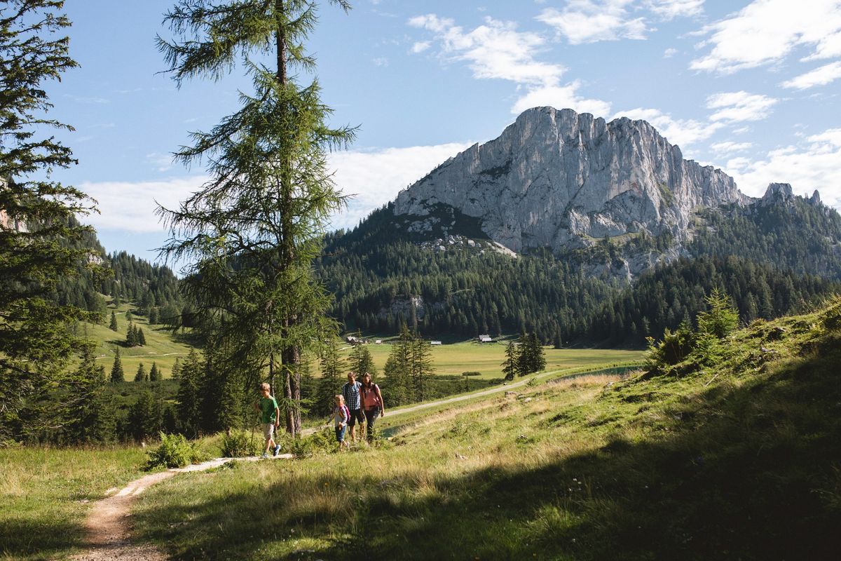 Schnitzeljagd auf der Wurzeralm