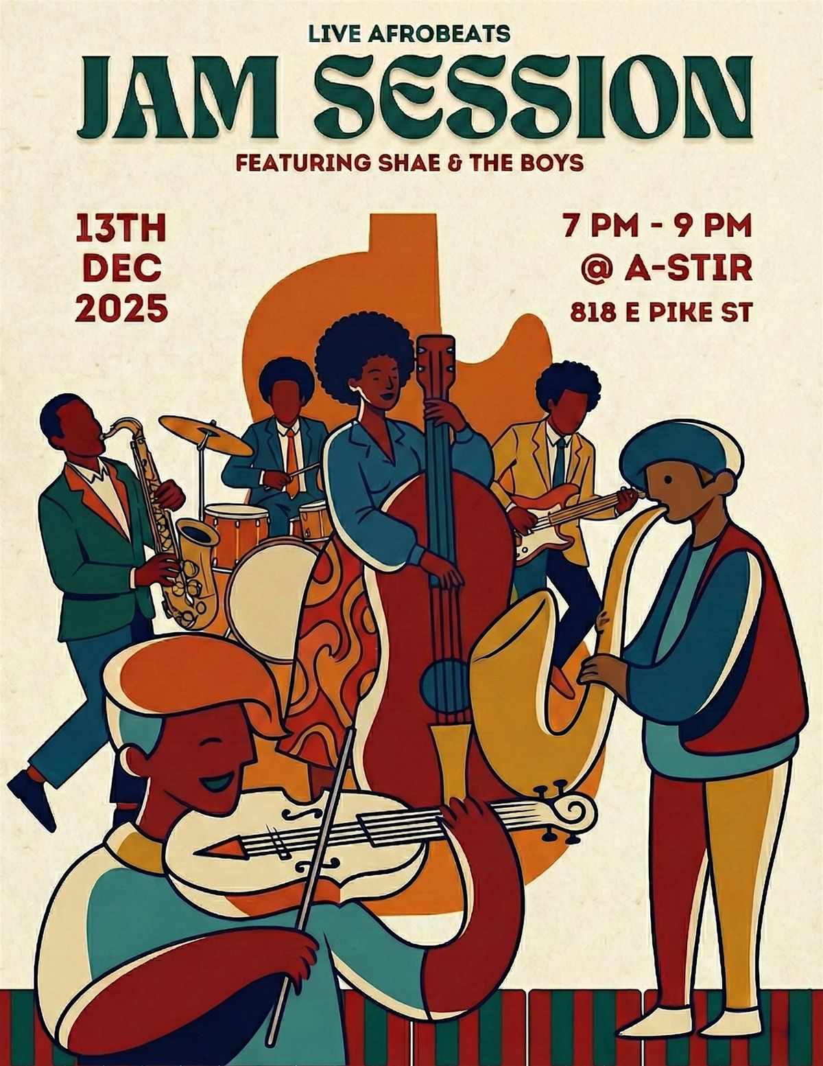 Afrobeats Live Jam Sessions ft Shae & the boys
