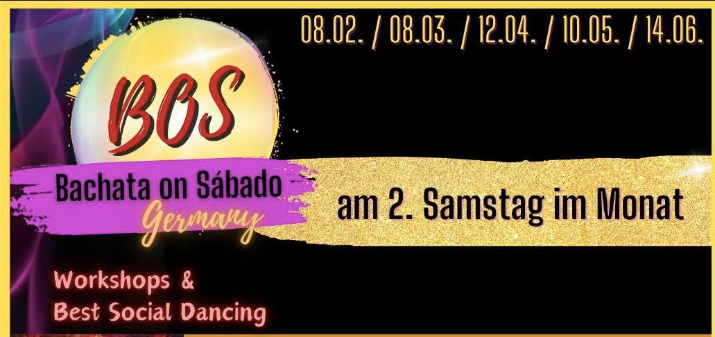 BOS - Bachata On S\u00e1bado Germany am 2. Samstag im Monat