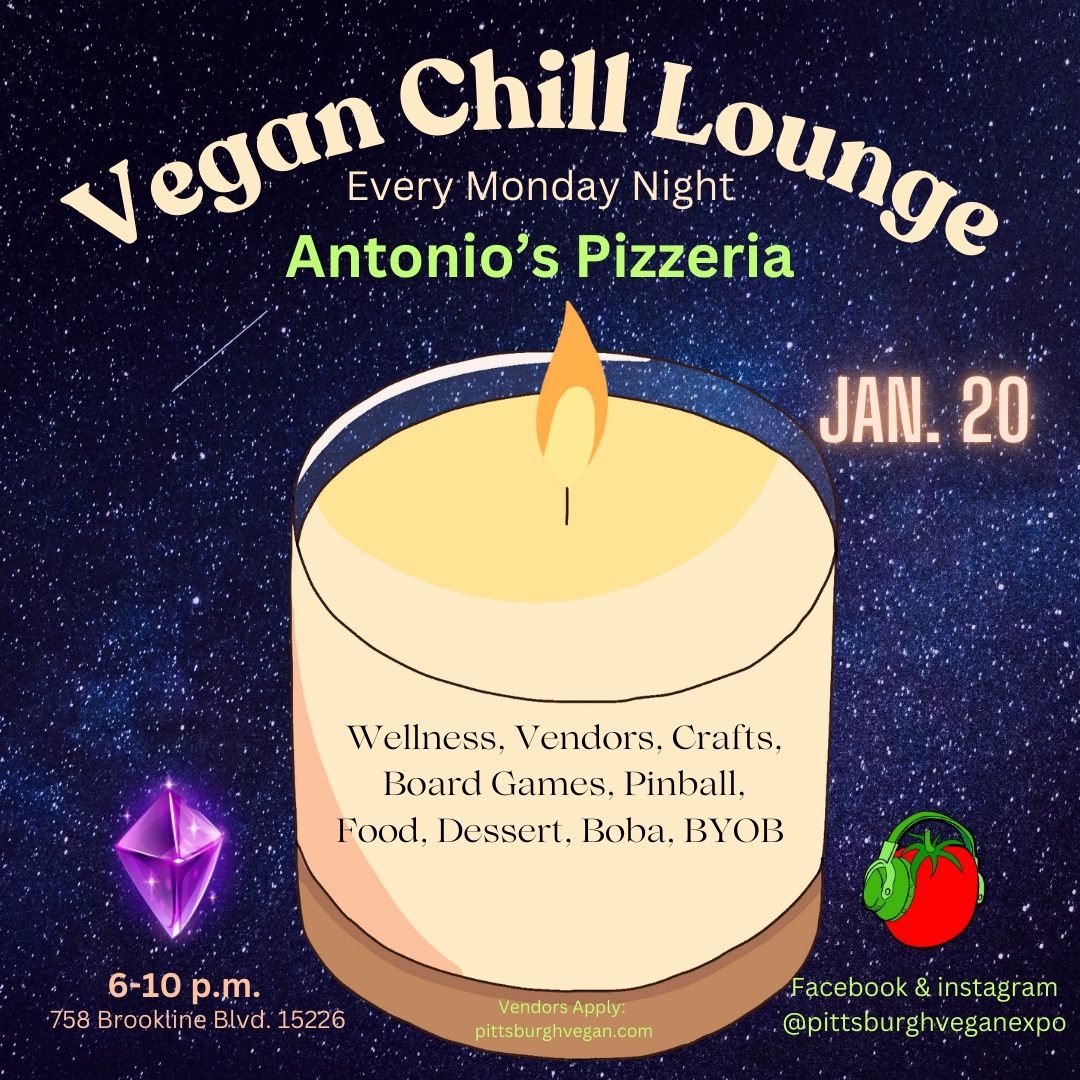 Weekly Vegan Chill Lounge (Jan. 20)