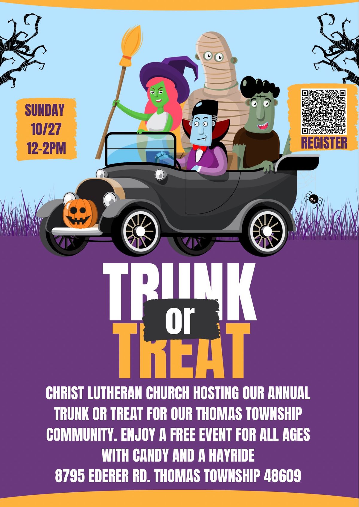 Christ Lutheran Trunk or Treat