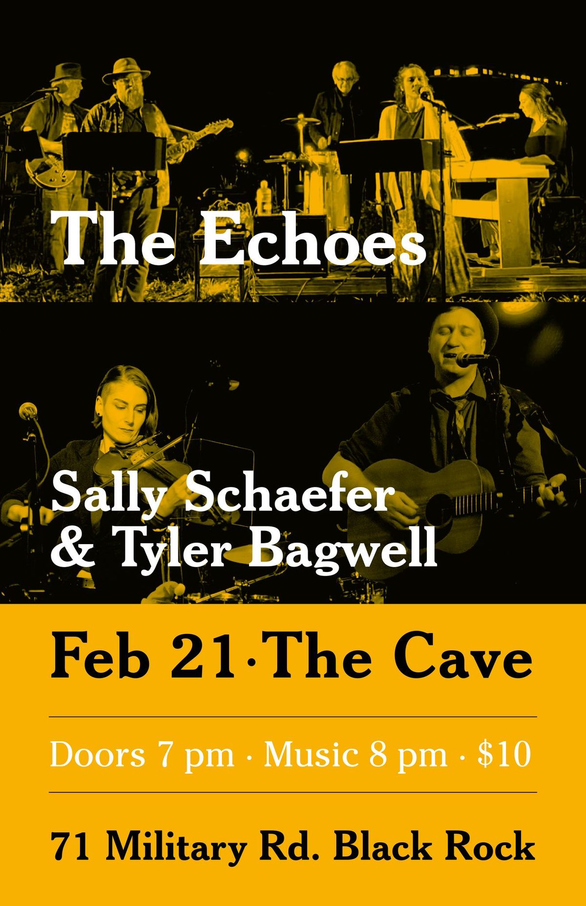 The Echoes wsg Sally & Tyler @ The Cave