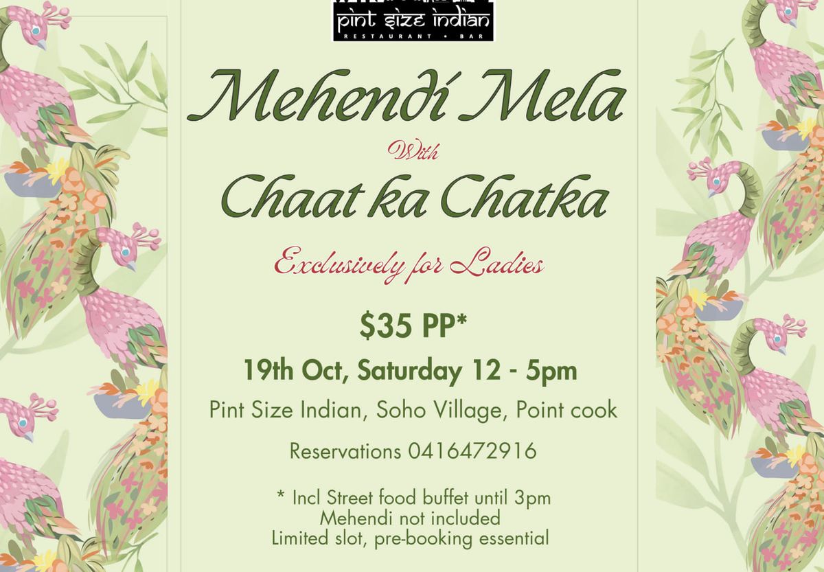 Mehendi & Street food Mela - Karwachauth special