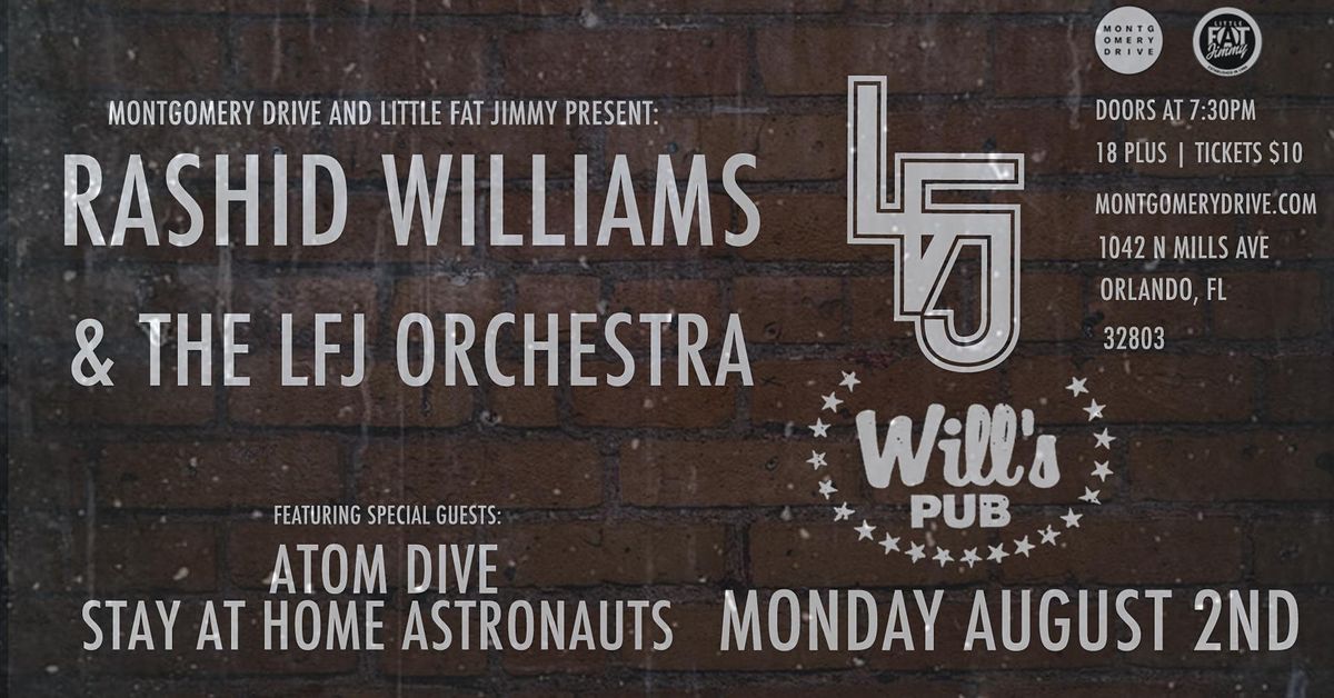 Rashid Williams & the LFJ Orchestra with Atom Dive and SAHA