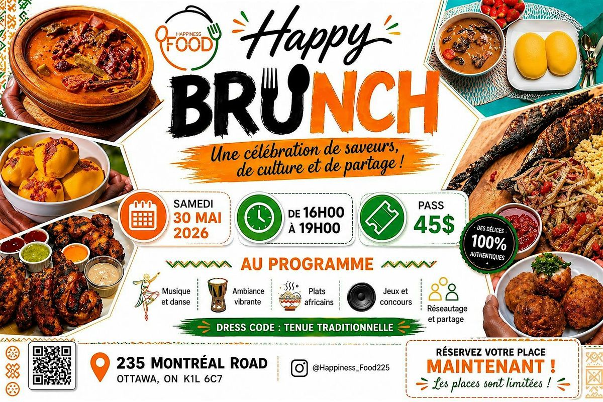 Happy Brunch - Buffet \u00e0 l'ivoirienne