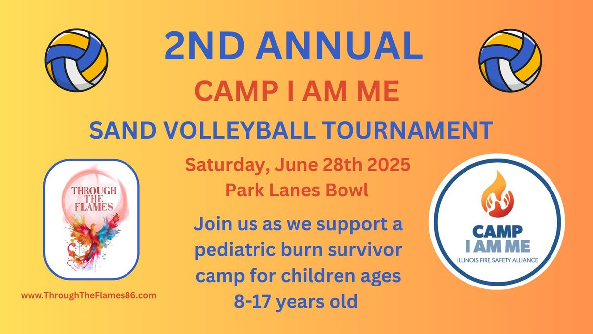 2nd Annual Sand Volleyball Tournament Fundraiser supporting Camp I Am Me