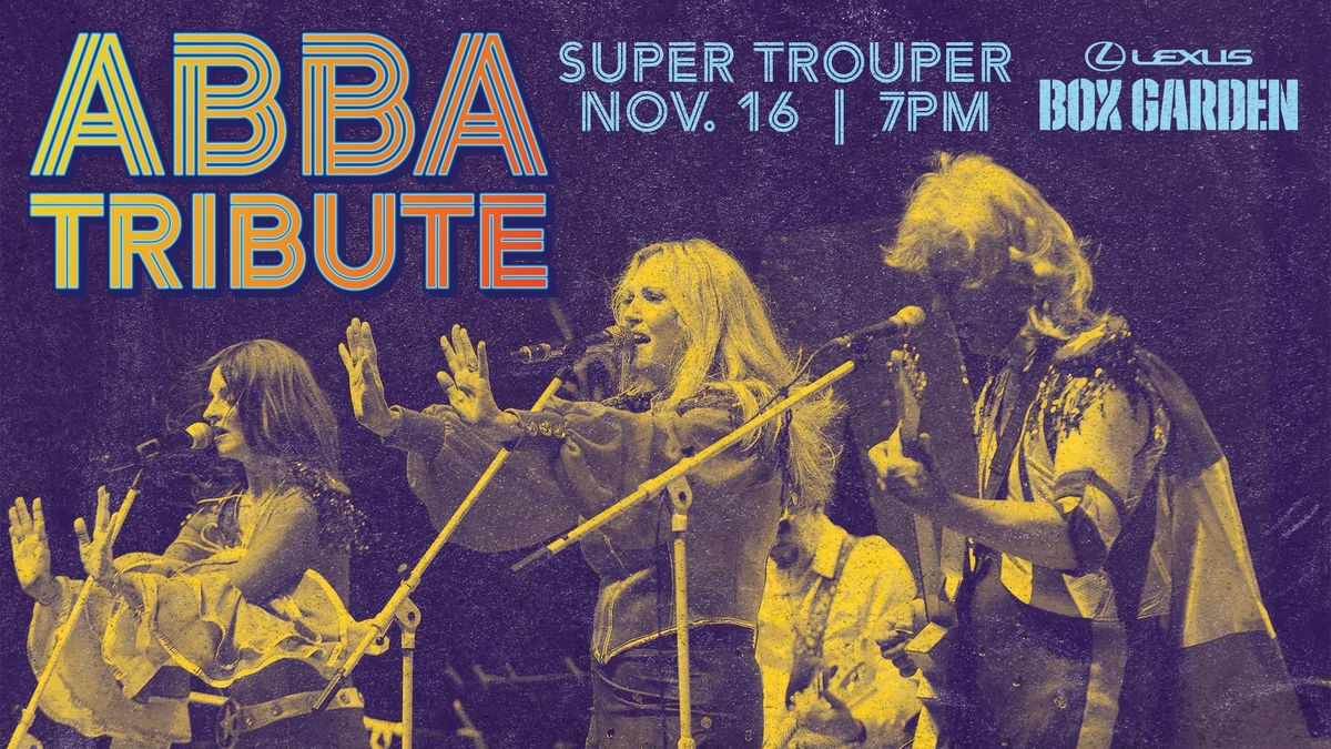 ABBA Tribute | Super Trouper