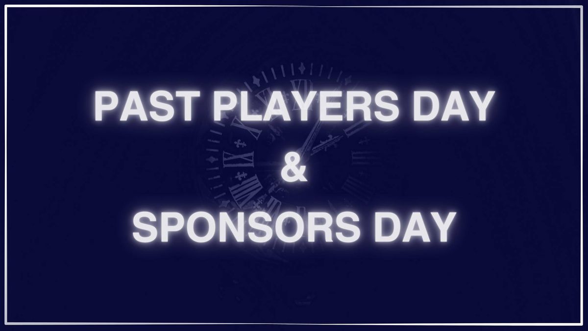 2024 PAST PLAYERS DAY & SPONSORS DAY