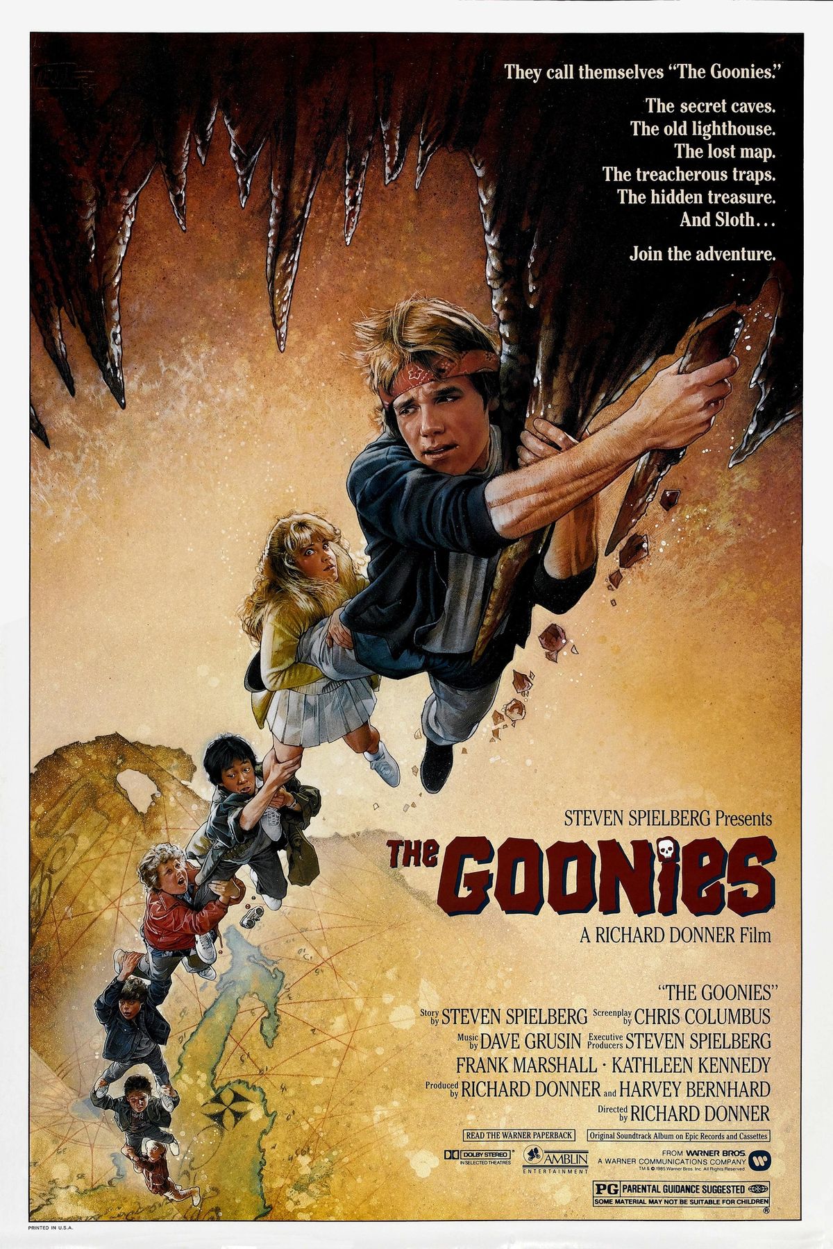 The Goonies 1985 Cert 12A Run time 1 hour 48 minutes plus interval