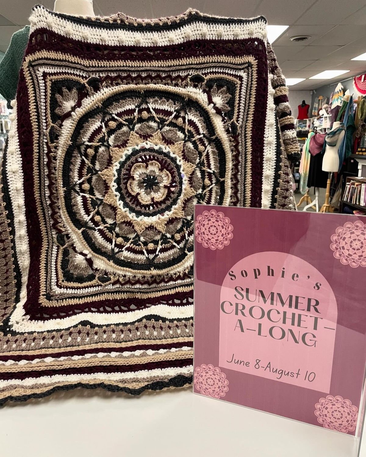Sophie CAL - Enhance your crochet skills with us this summer