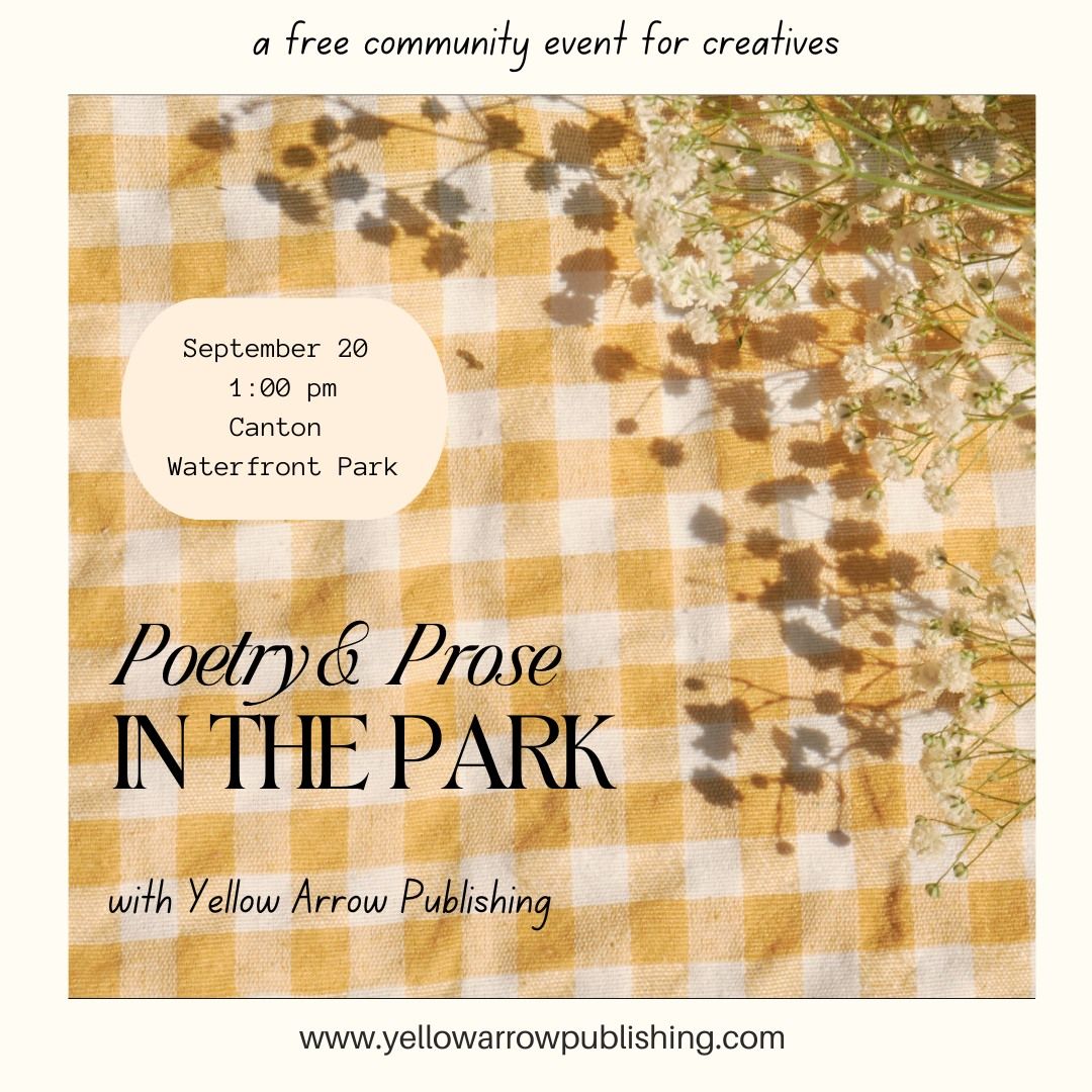 Poetry & Prose in the Park: September