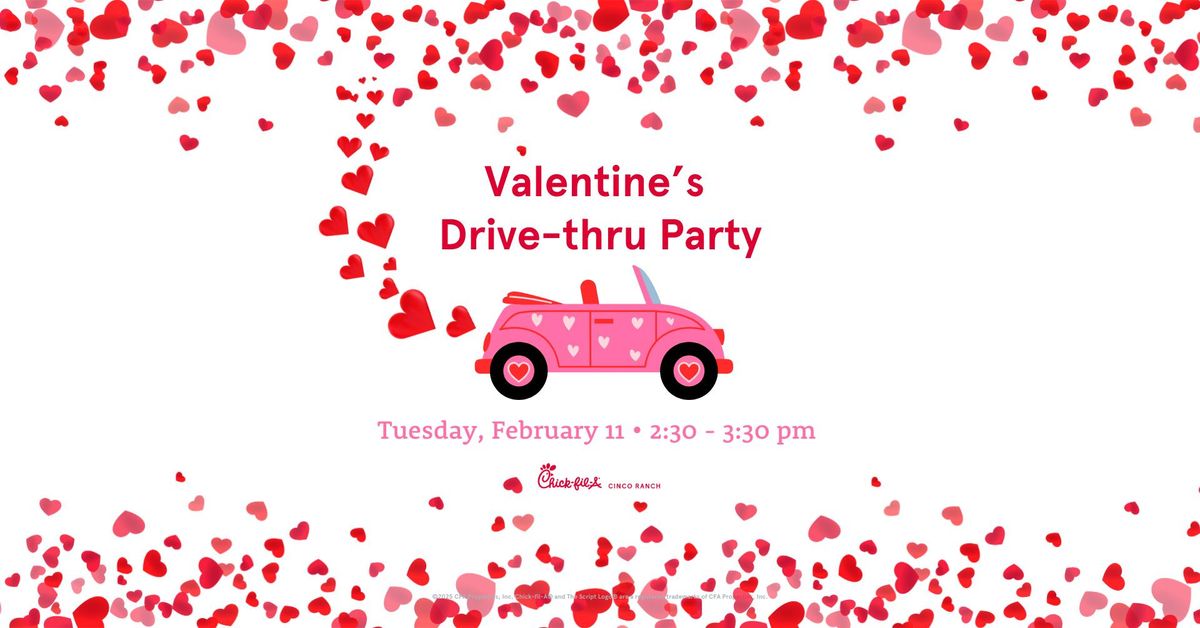 Valentine's Drive-thru Party