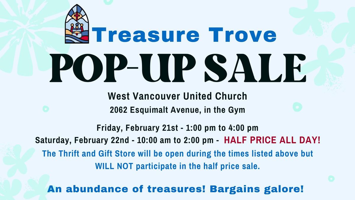 Treasure Trove Seasonal Pop-Up Sale