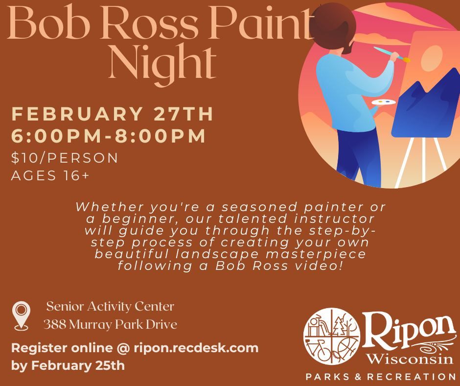 Bob Ross Paint Night