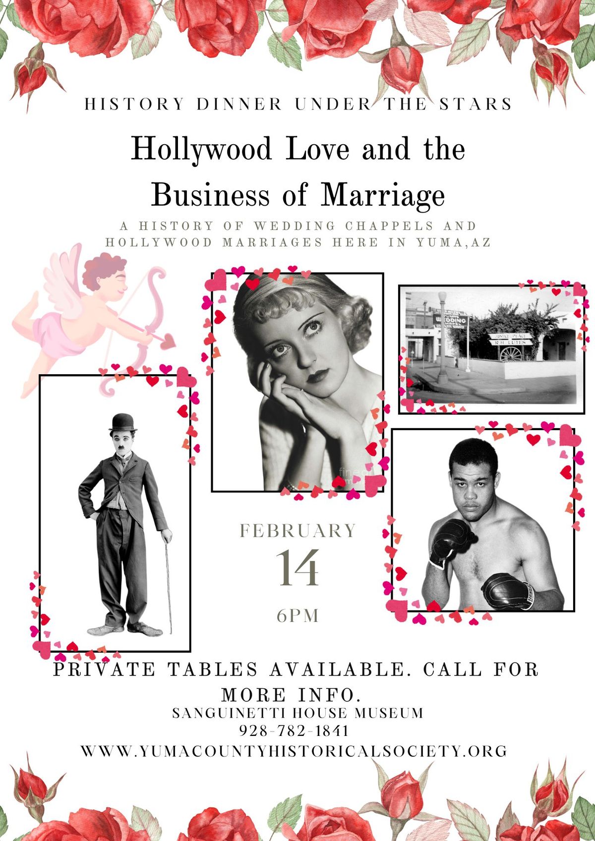 History Dinner Under the Stars- Hollywood Love and the Business of Marriage