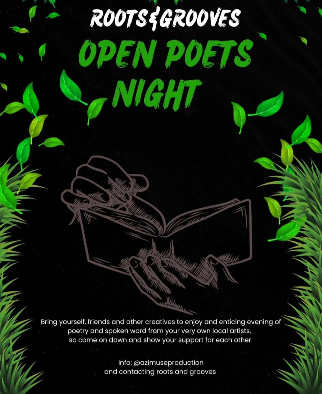 Open Poets Night @Roots and Grooves