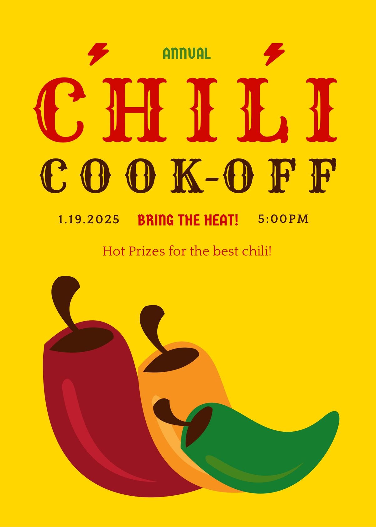 Annual Chili Cook-Off