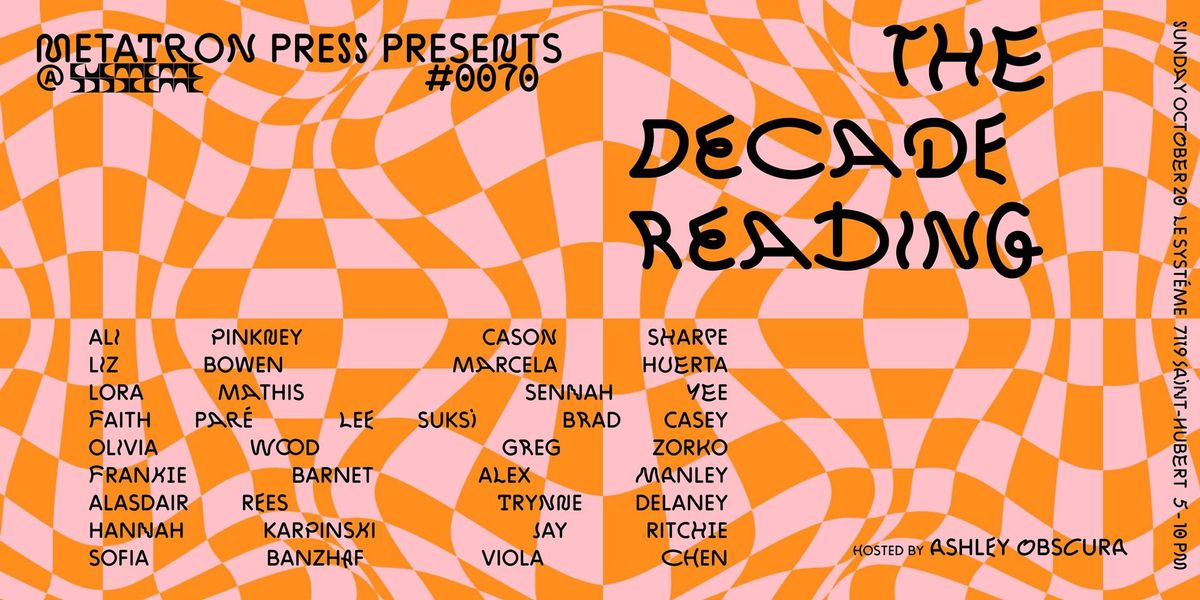 The Decade Reading