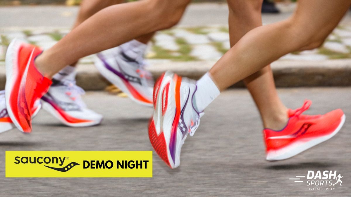 Saucony Demo Night at Dash Sports