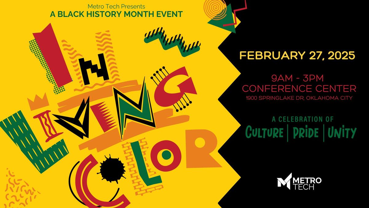 "In Living Color" a Black History Month Celebration