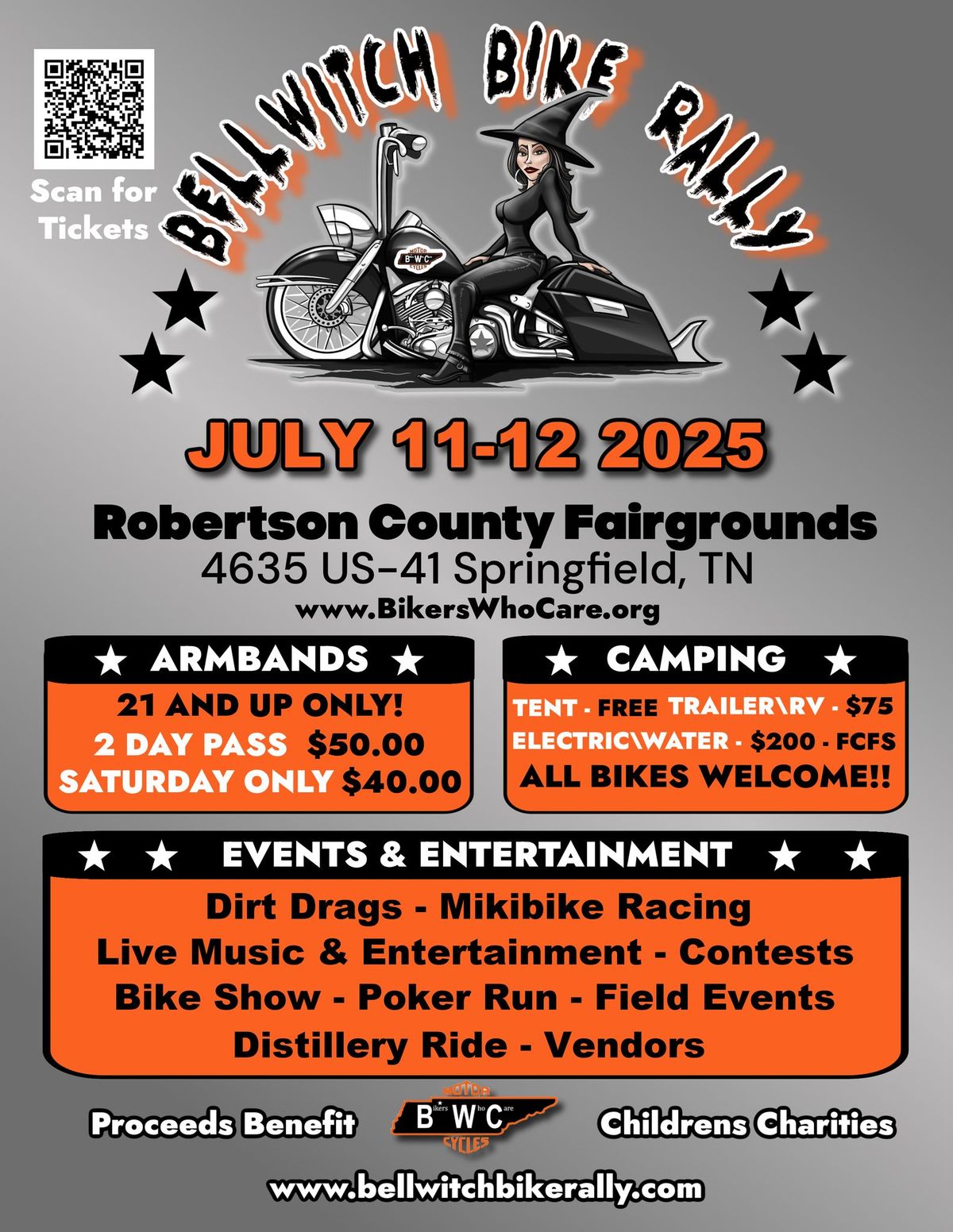 Inaugural Bell Witch Bike Rally 