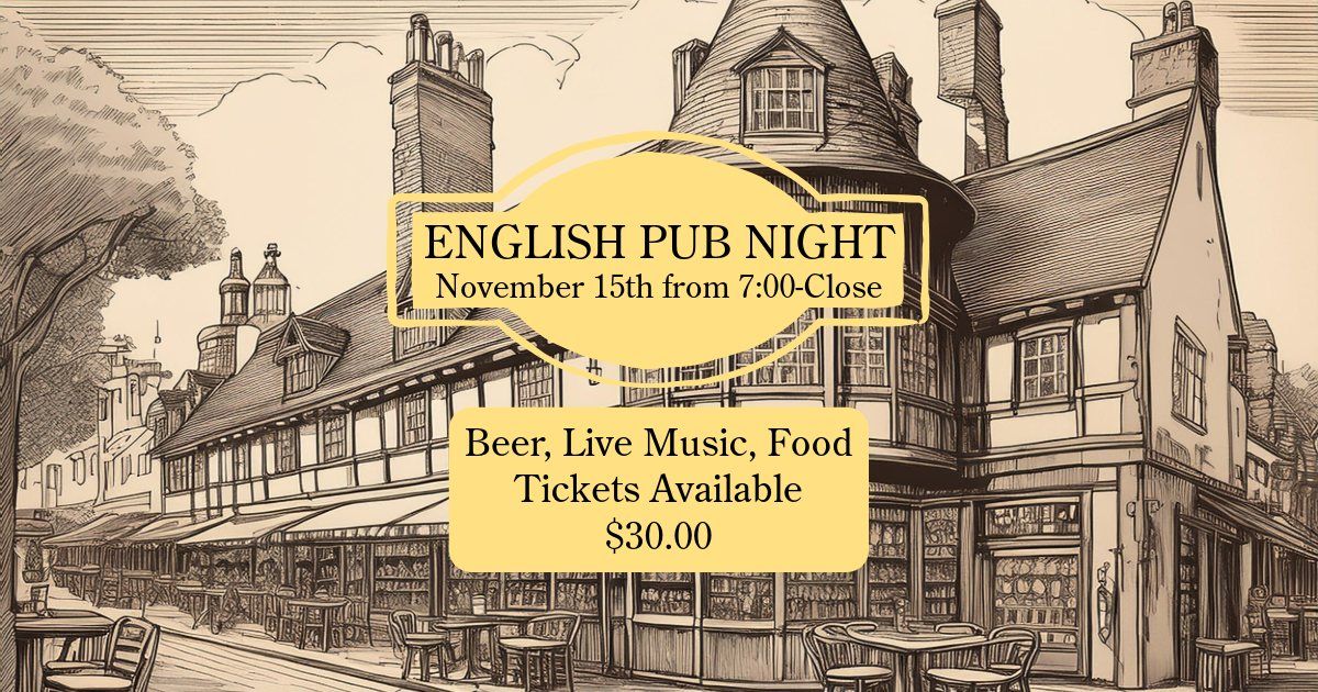 English Pub Night