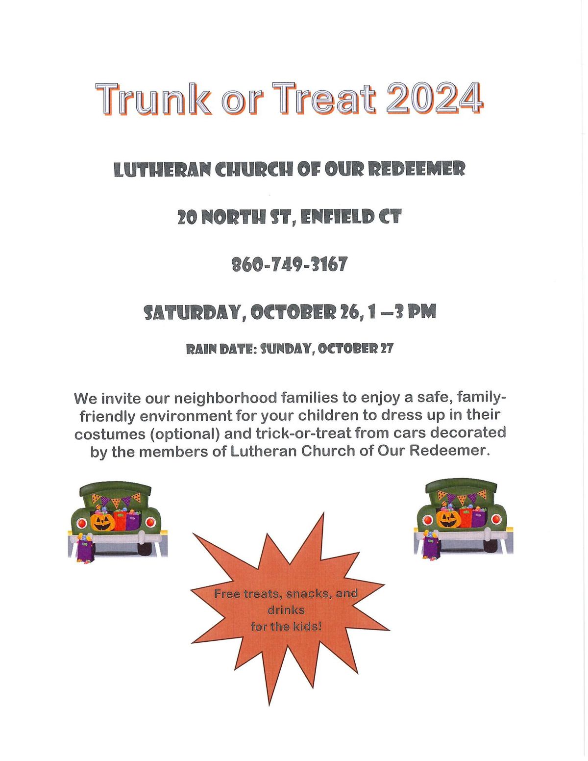 Trunk or Treat