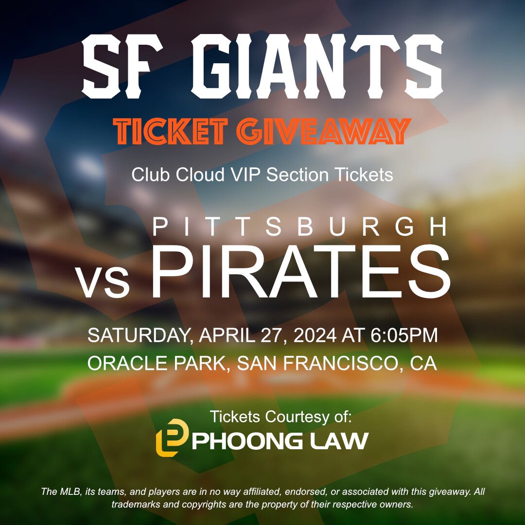 Pittsburgh Pirates at San Francisco Giants Tickets