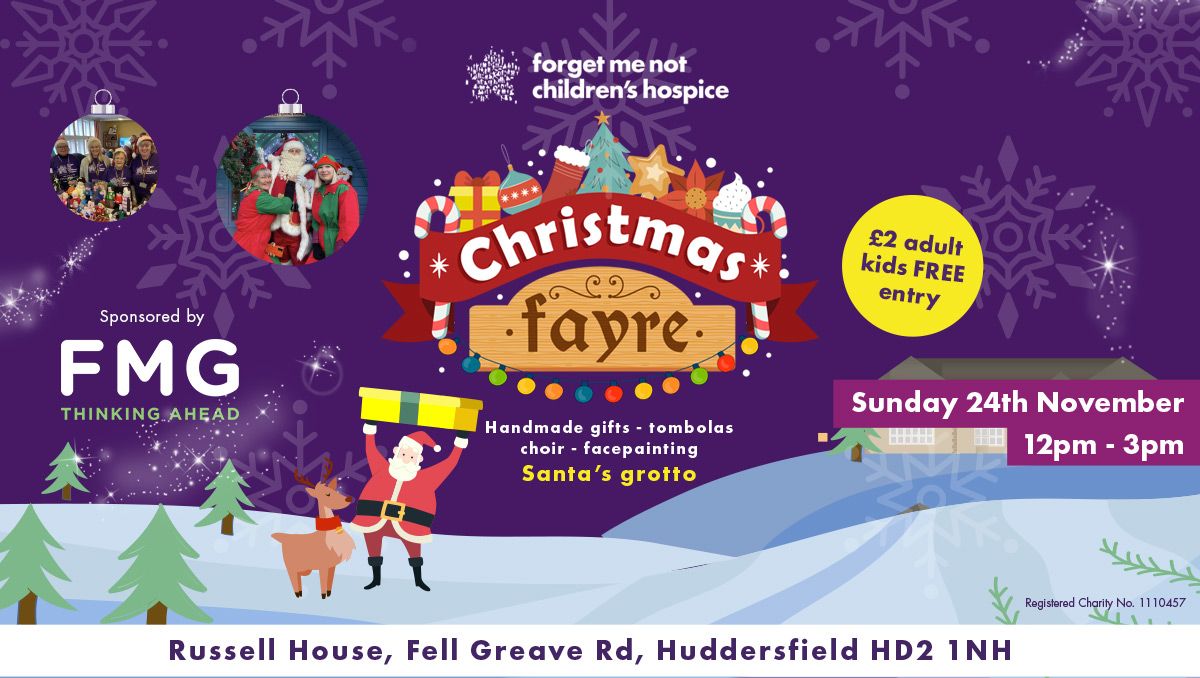 Forget Me Not Children's Hospice Christmas Fayre