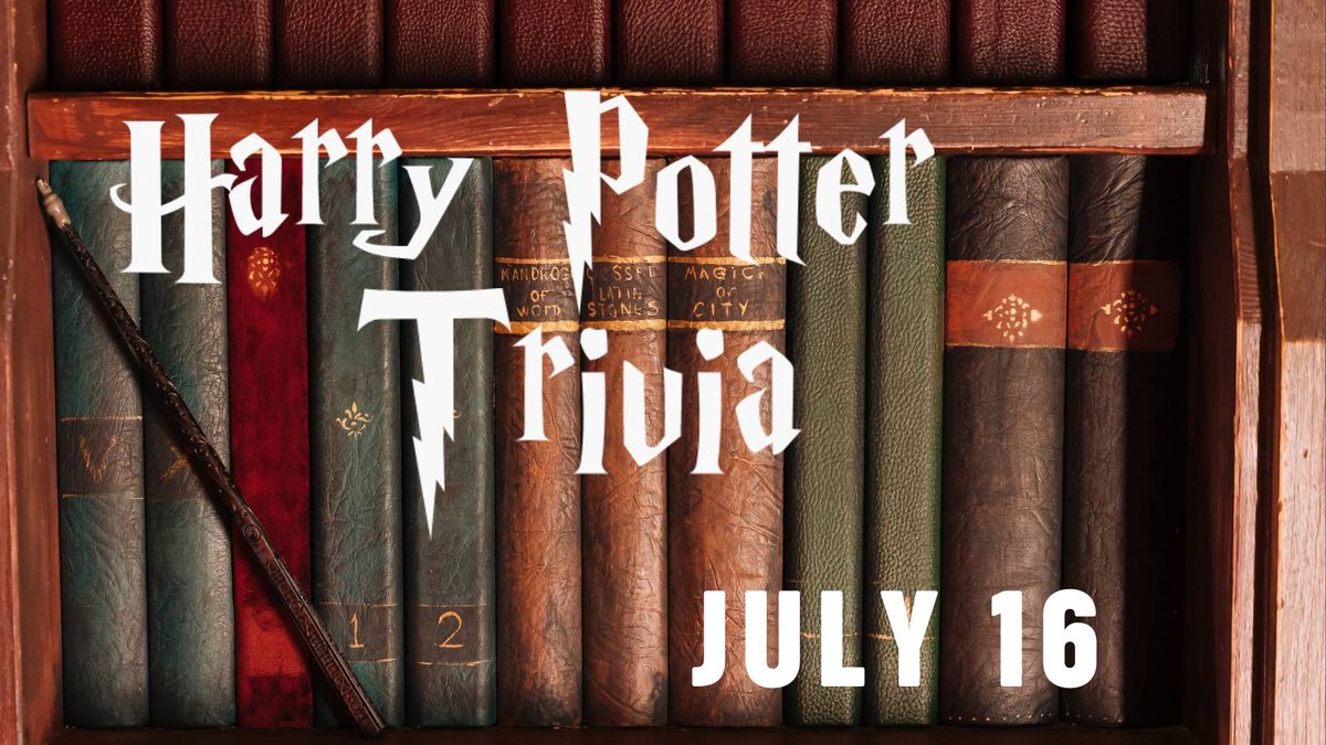 Harry Potter Trivia at Craft Putt!