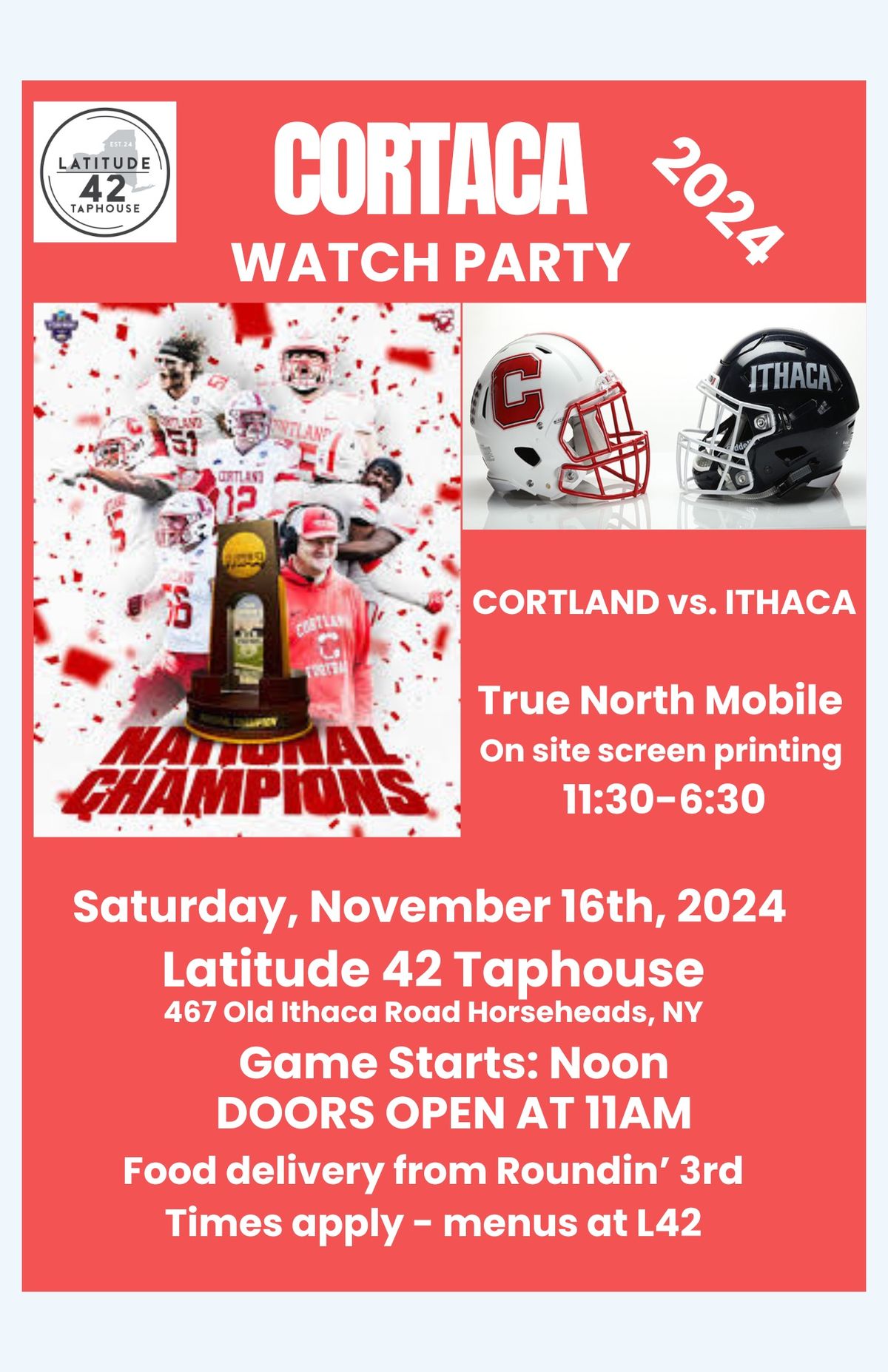 Cortaca watch party site