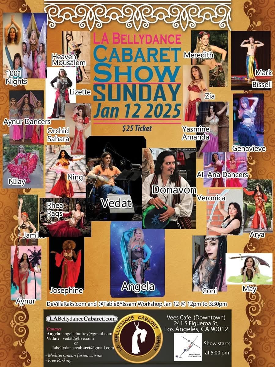 LA Bellydance CABARET Show