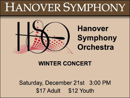 Hanover Symphony Orchestra \u2013 Winter Concert