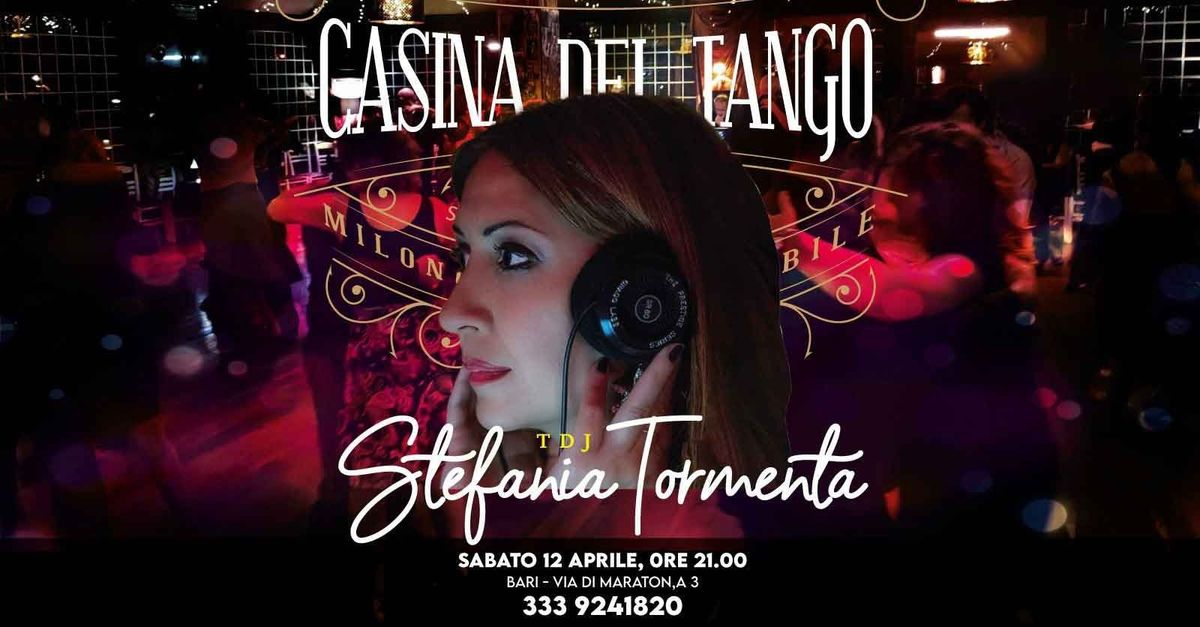 SABATO 12 APRILE TDJ STEFANIA TORMENTA PANUCCII