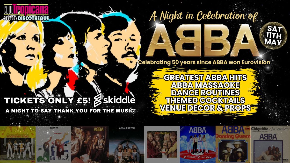 ABBA Night at Tropicana Glasgow