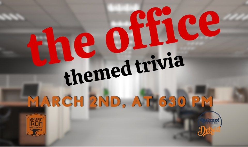 The Office Themed Trivia