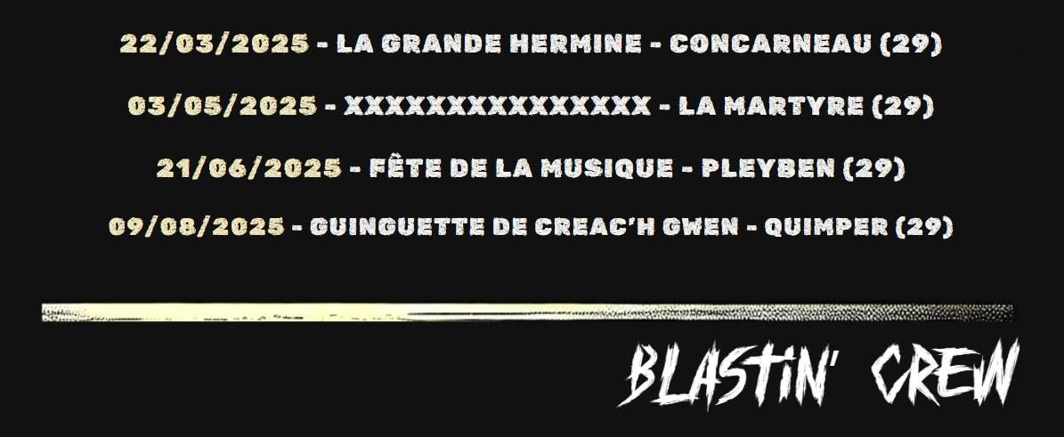 Blastin' Crew en concert!