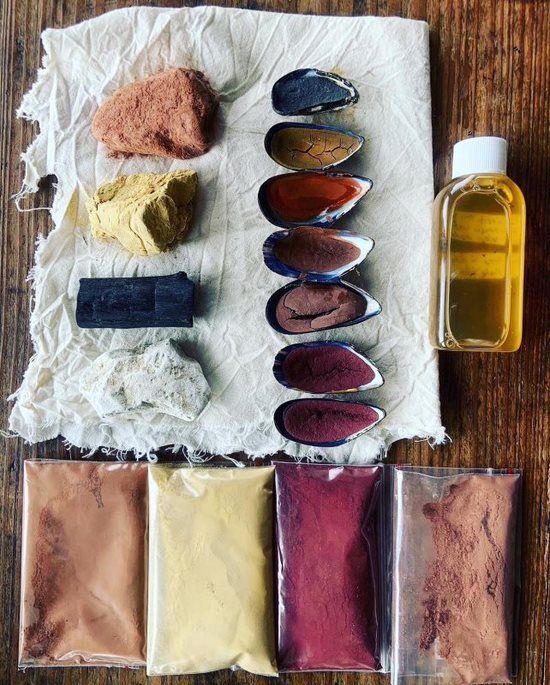 Natural Paints and Inks Workshop