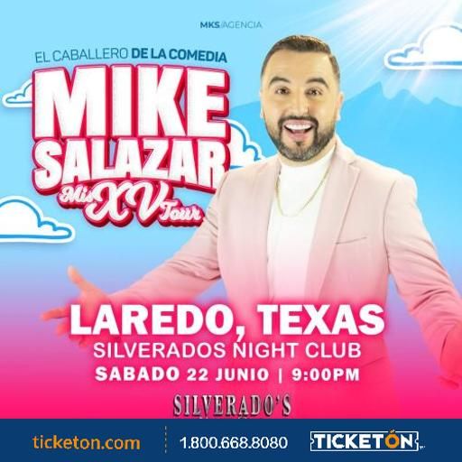 MIKE SALAZAR MIS XV TOUR  EN LAREDO TX