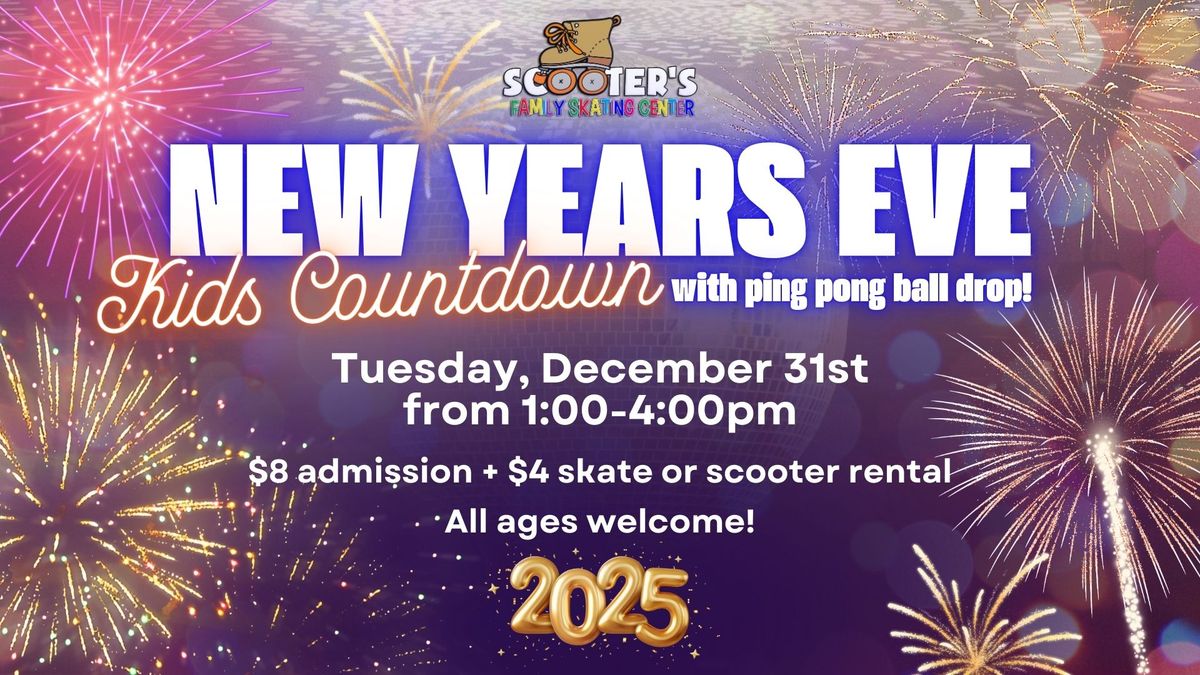 New Years Eve Kids Countdown