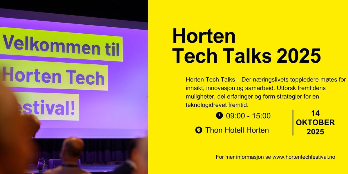 Horten Tech Talks 2025