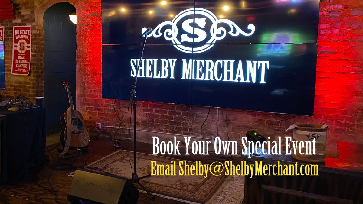 Private Event - Contact Shelby@ShelbyMerchant.com to book your own event with Shelby Merchant